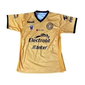 Club León Soccer Jersey Men’s Size M/L ? Liga MX Vintage Yellow Football Shirt